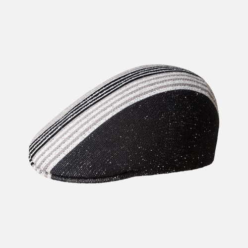 K3677 Kangol LEAGUE 507 GREY BLACK 1K