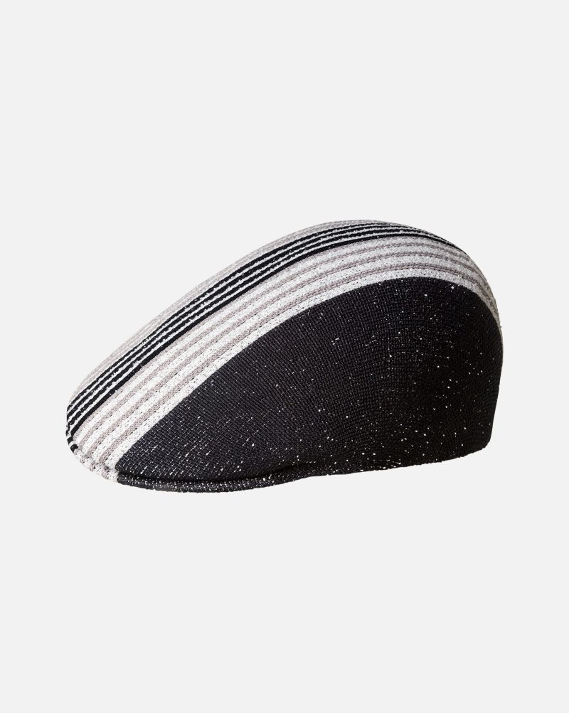 K3677 Kangol LEAGUE 507 GREY BLACK 1K