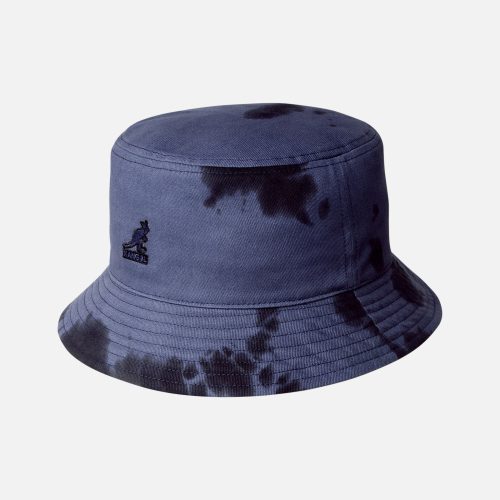 K4359 Kangol TIE DYE BUCKET BLUE BLACK 1K