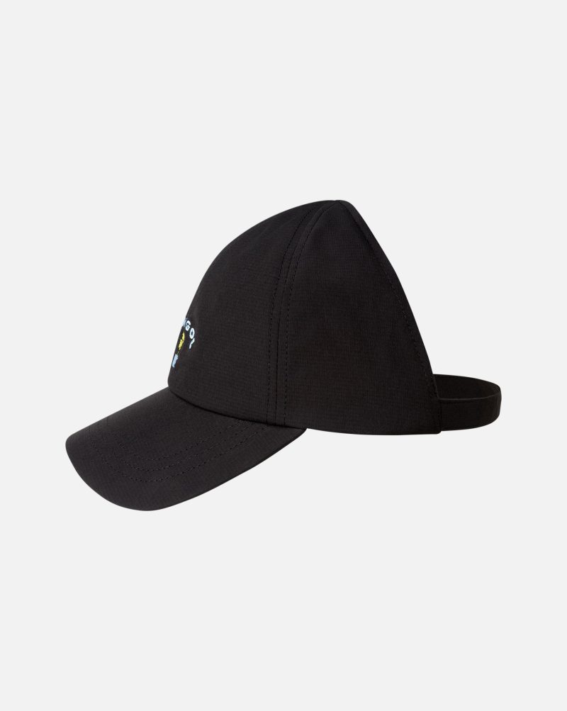 K5410 Kangol GROWTH W R VISOR BLACK 2K