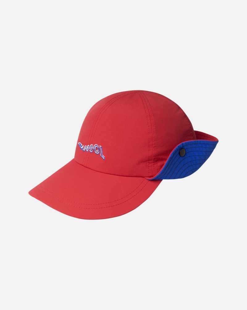 K5415 Kangol WAVY CONVERTIBLE BASEBALL CAYENNE 1K