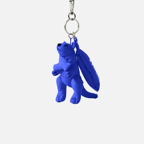 KD0025 puffer key holder blue 2