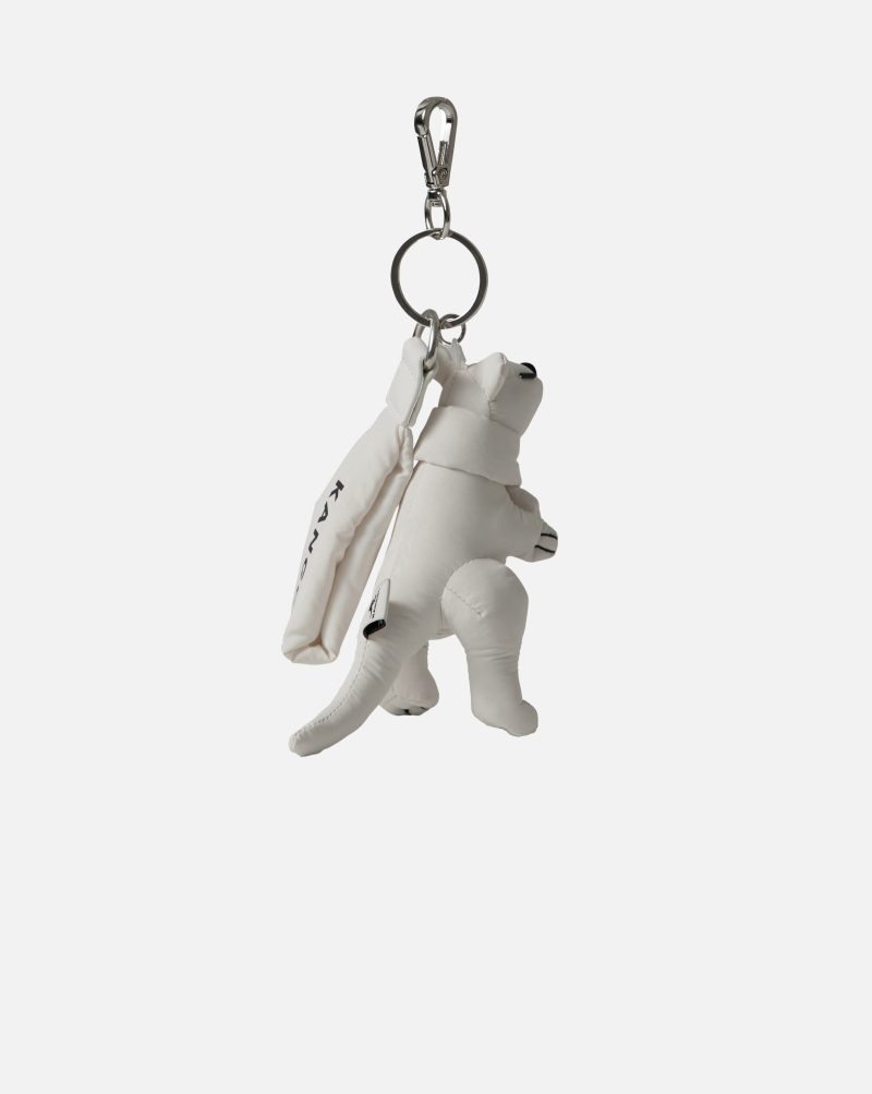 KD0025 puffer key holder ivory 3