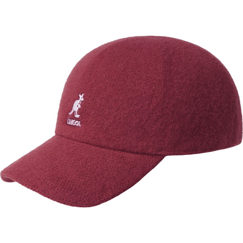 k3660 kangol wool spacecap cranberry 1k